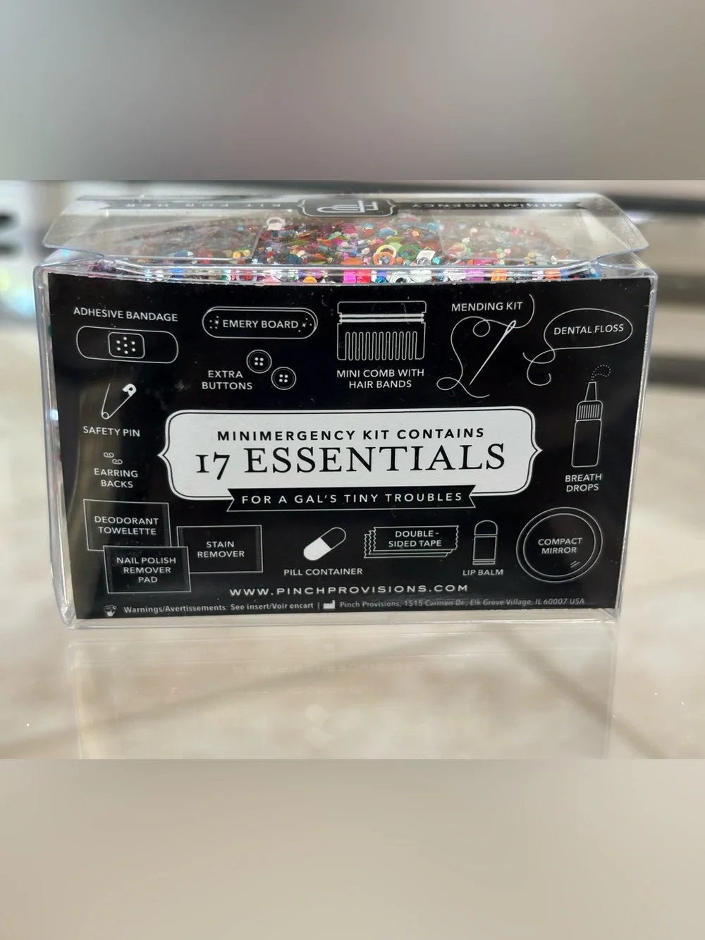 Pinch Provisions Women's Minimergency Kit - Multicolor Sequin